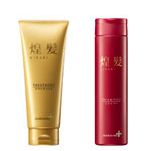 煌髪（キラリ）のヘアケアシリーズ　シャンプー、トリートメント