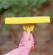 ●Ｔ字ワイパーなら短時間