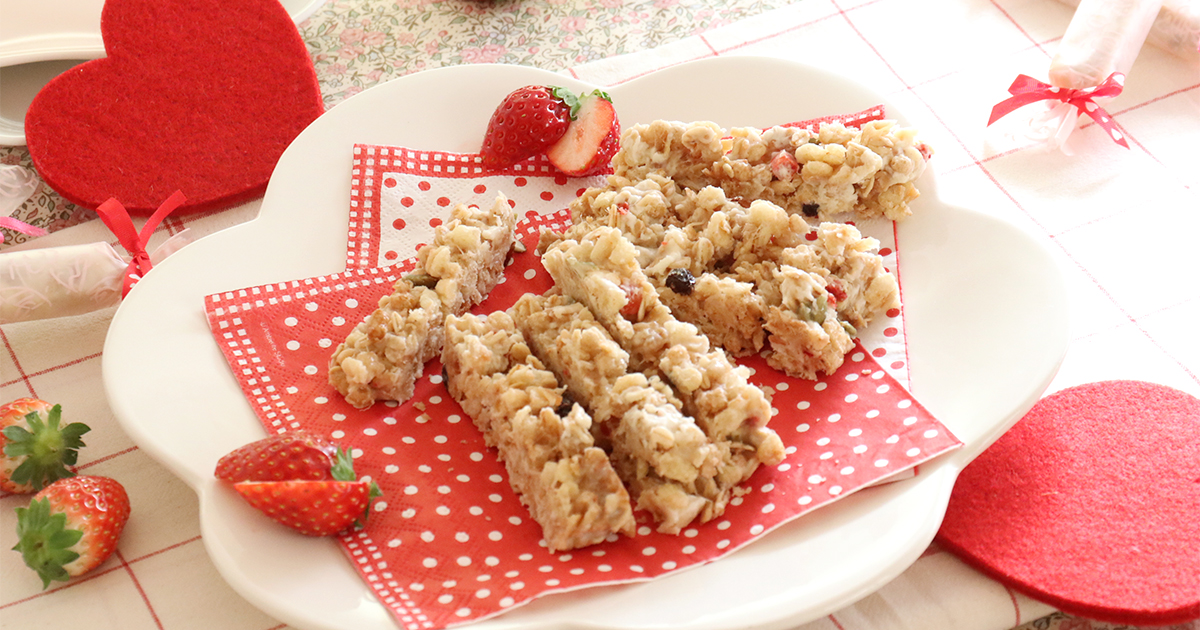 フルーツグラノーラで作る簡単シリアルバー インターエデュ