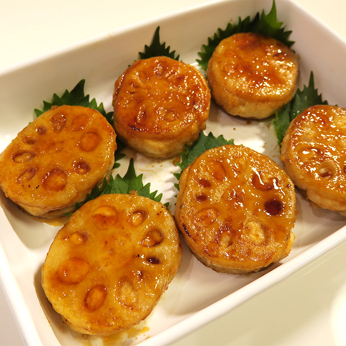 「【簡単・時短の塾弁おかず】レンコンでもう1品。食べごたえ抜群のレンコンはさみ焼き」記事サムネイル