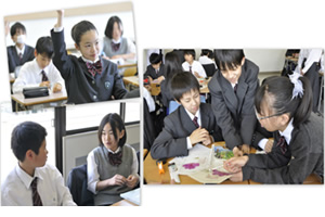 横浜翠陵中学・高等学校 授業風景