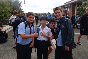 学習院中等科・高等科　学習風景