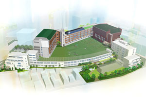 山脇学園中学校・高等学校　校舎