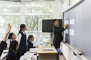 5･6年生の算数は、少人数で学びます。