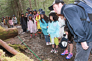 長野のセミナーハウスで宿泊学習