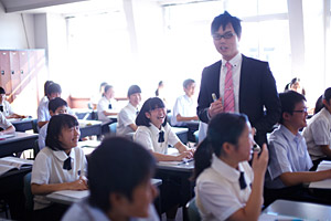 桜丘中学・高等学校 授業風景1