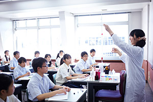 桜丘中学・高等学校 授業風景2