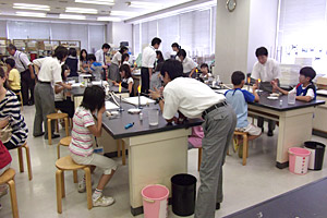 東京電機大学中学校・高等学校 オープンスクールの様子