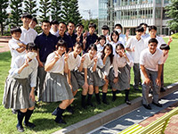 日本大学への進学率は75％　高校2年生が志望学部を訪問