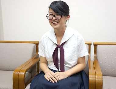 自主的にボランティア活動へ参加した高校2年生