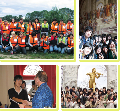 海外語学研修で、外国人の友だちがたくさんできる