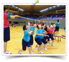 パン食い競争誰が一番かな