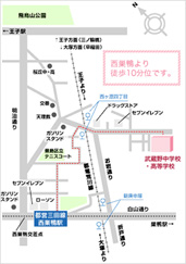 通学路線図（所要時間）