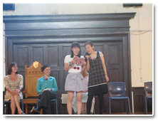 ホームステイの様子