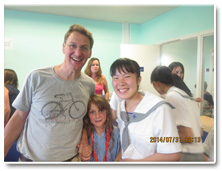 ホームステイの様子