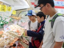 カレーの材料の買い出し