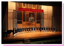 クリスマス・ページェントの様子