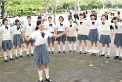 生徒合唱の様子