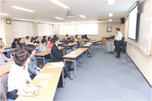 保護者のための授業の様子