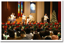 クリスマスイベントの様子