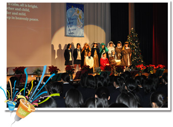 クリスマス礼拝の様子